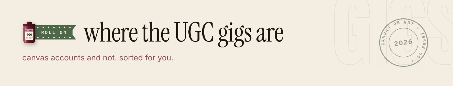 04 where the UGC gigs are